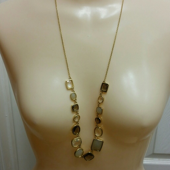 Kate Spade Long Bejeweled Necklace - Picture 2 of 3